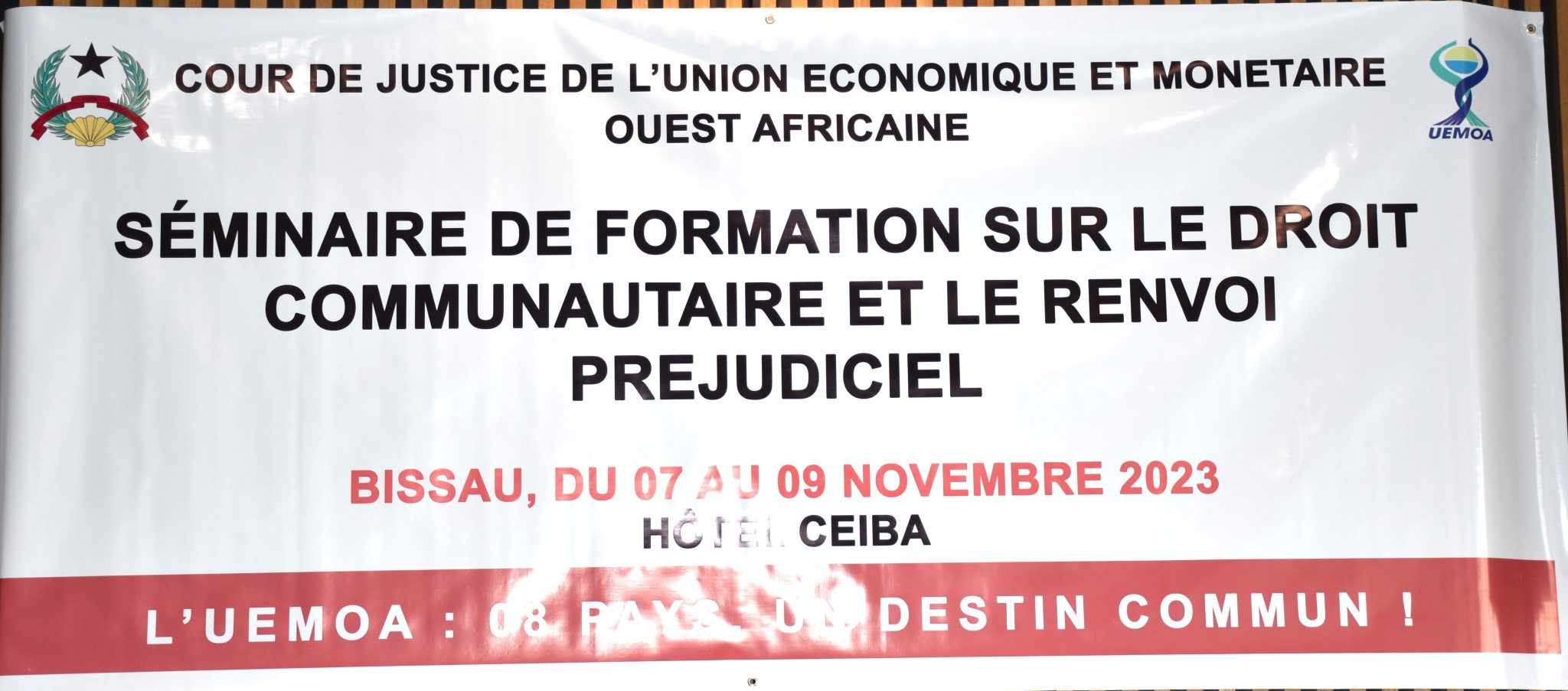 The Court of Justice trains judges of the Supreme Court and the Public Prosecutor’s Office of Guinea Bissau in UEMOA Community Law