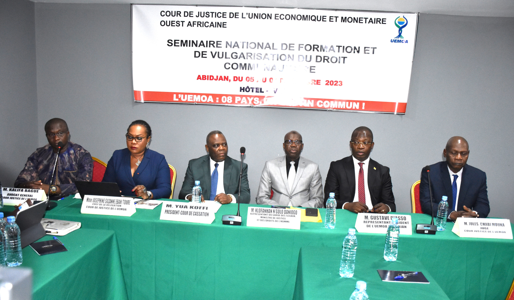 Training of Côte d’Ivoire magistrates and lawyers in UEMOA community law