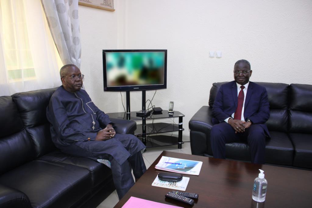 PRESIDENT OF THE COMMISSION VISITS THE UEMOA COURT OF JUSTICE